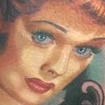 Tattoos - Lucille Ball Vintage Color Portrait - 108320